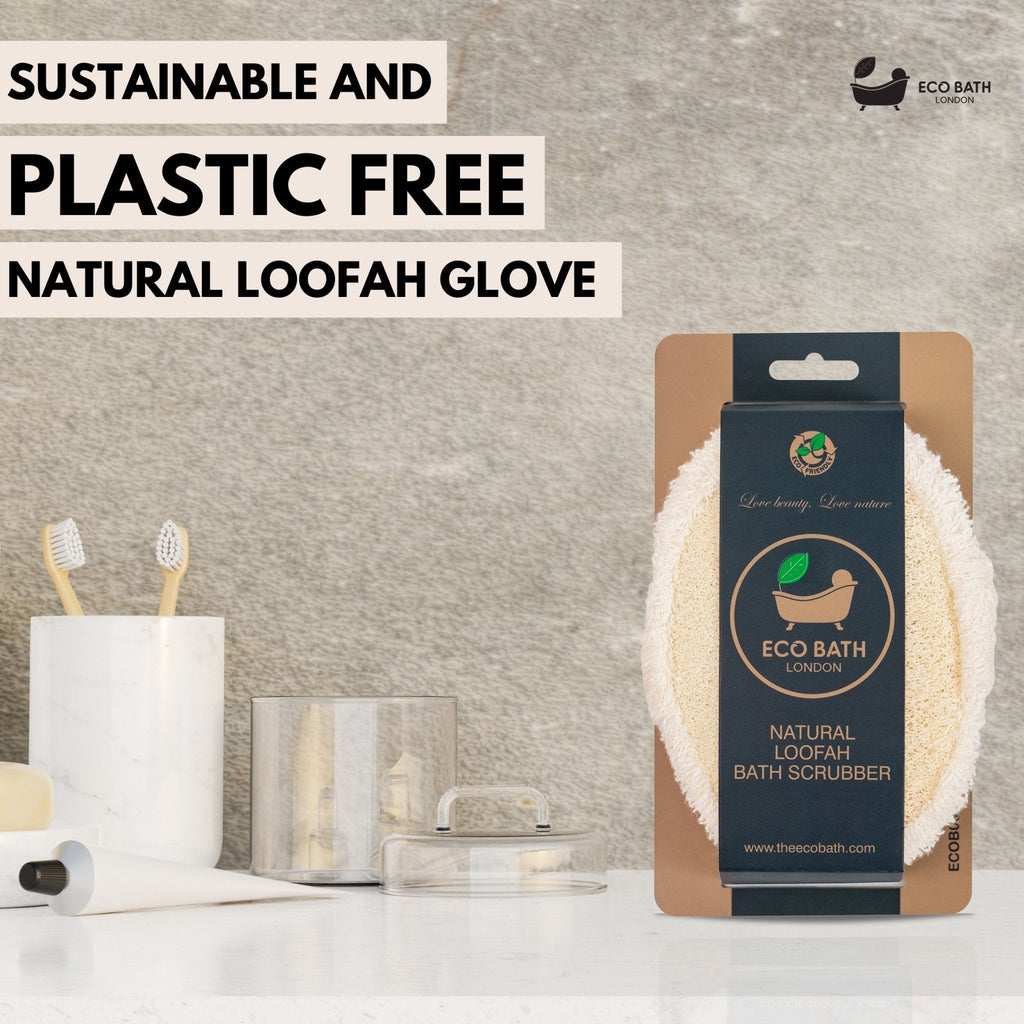 Natural Loofah Bath Scrubber - Miola