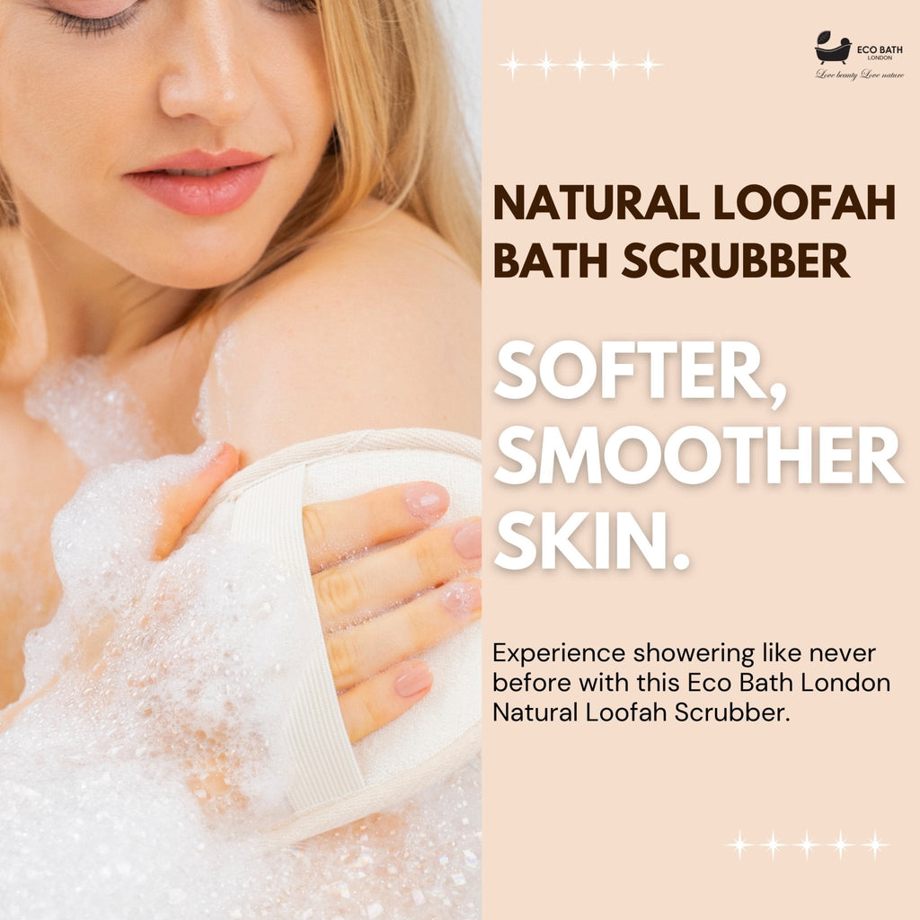 Natural Loofah Bath Scrubber - Miola