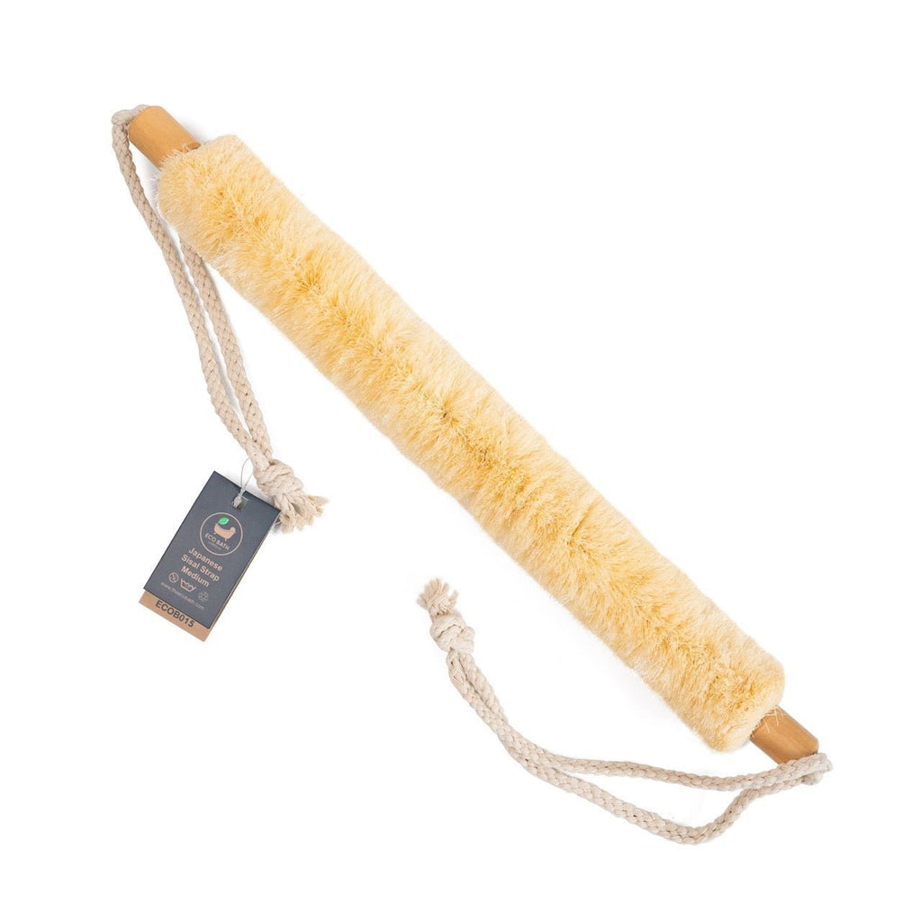 Natural Sisal Body Strap - Premium Exfoliating Back Scrubber - Miola