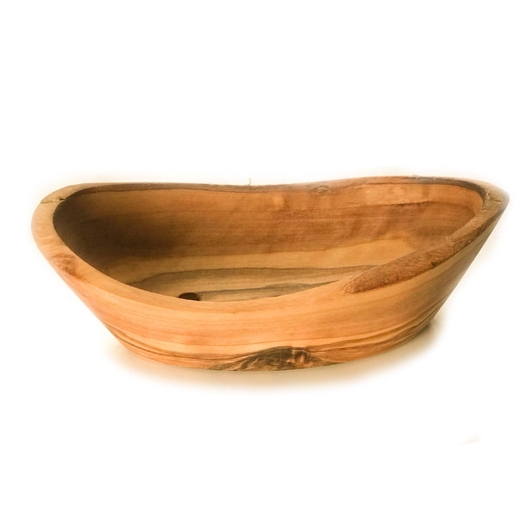 Eco Bath Soap Dish - Olive Wood Bath Shape - Miola
