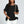 Load image into Gallery viewer, Frill Detail Short Sleeves Top In Black
