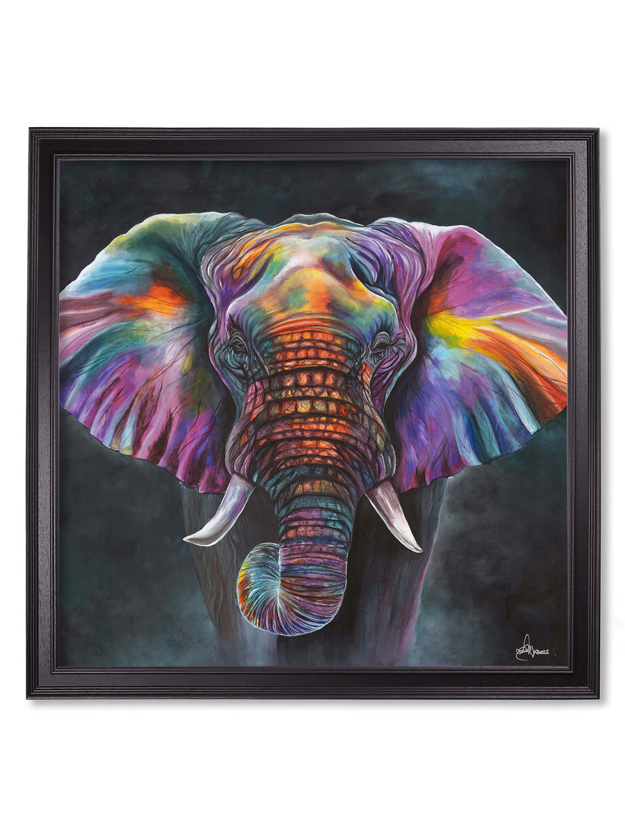 Elephant Print 'Wisdom'