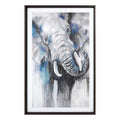 Elephant Framed Wall Art Print 80*120cm - Miola