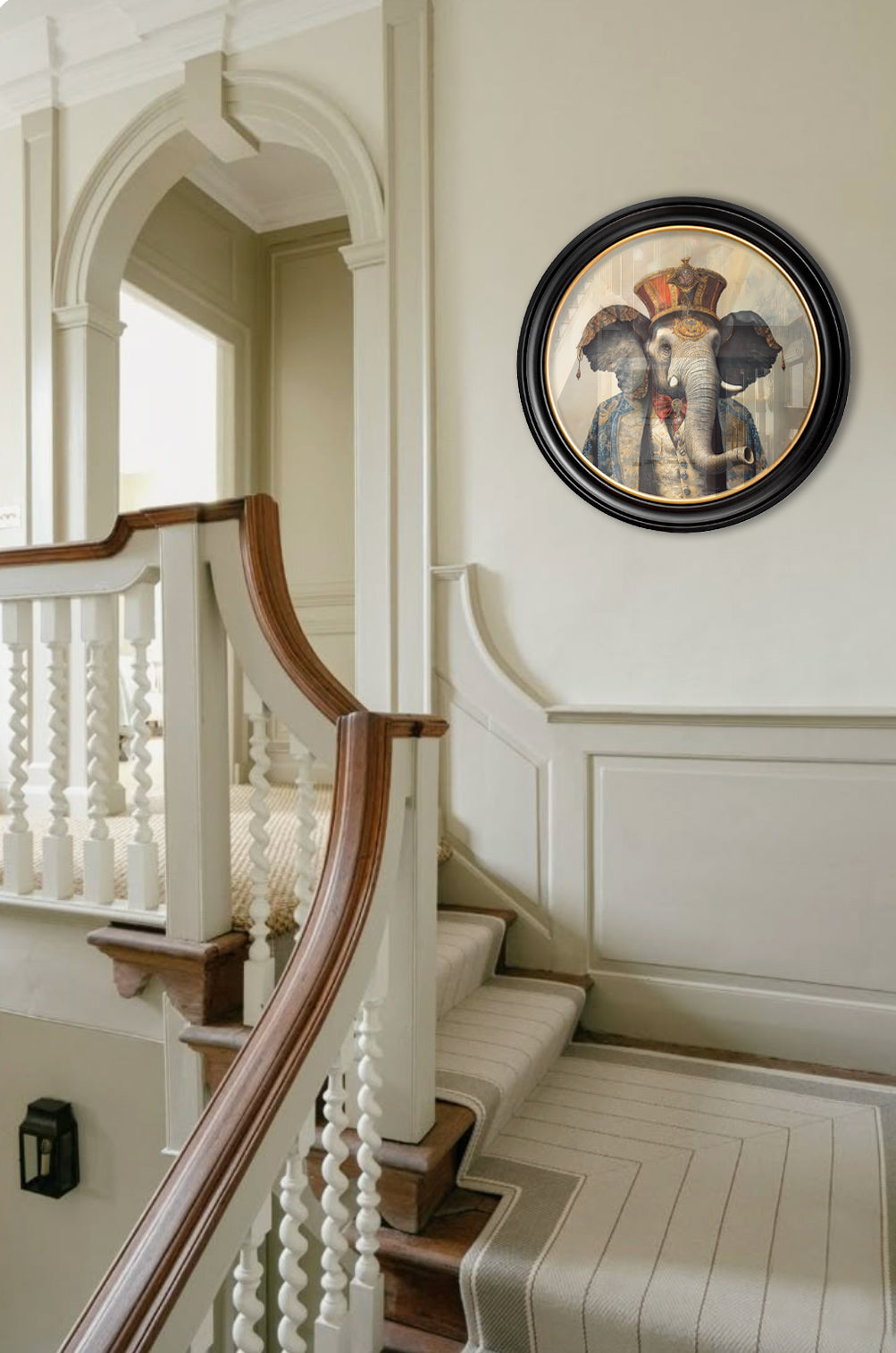 The Great Elephanto - Oxford round frame