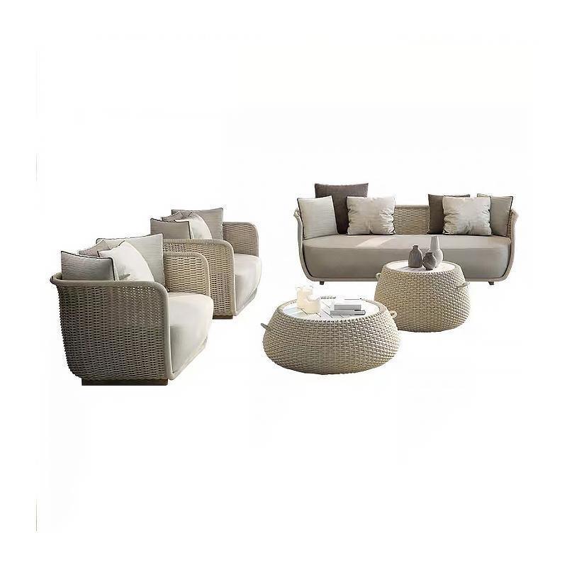 Eusden Rattan Outdoor Sofa Set, Outdoor Furniture - Miola
