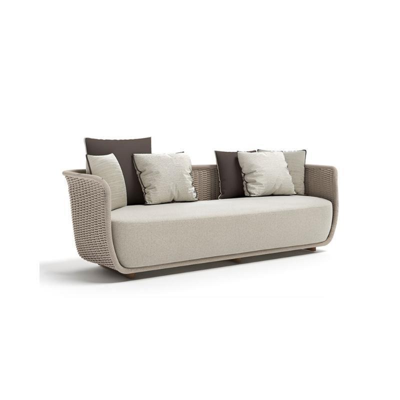 Eusden Rattan Outdoor Sofa Set, Outdoor Furniture - Miola
