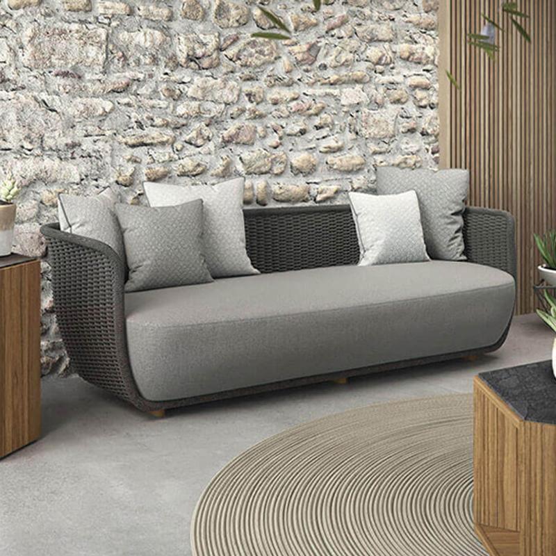 Eusden Rattan Outdoor Sofa Set, Outdoor Furniture - Miola