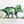 Load image into Gallery viewer, Triceratops Dinosaur Watercolour Wall Print
