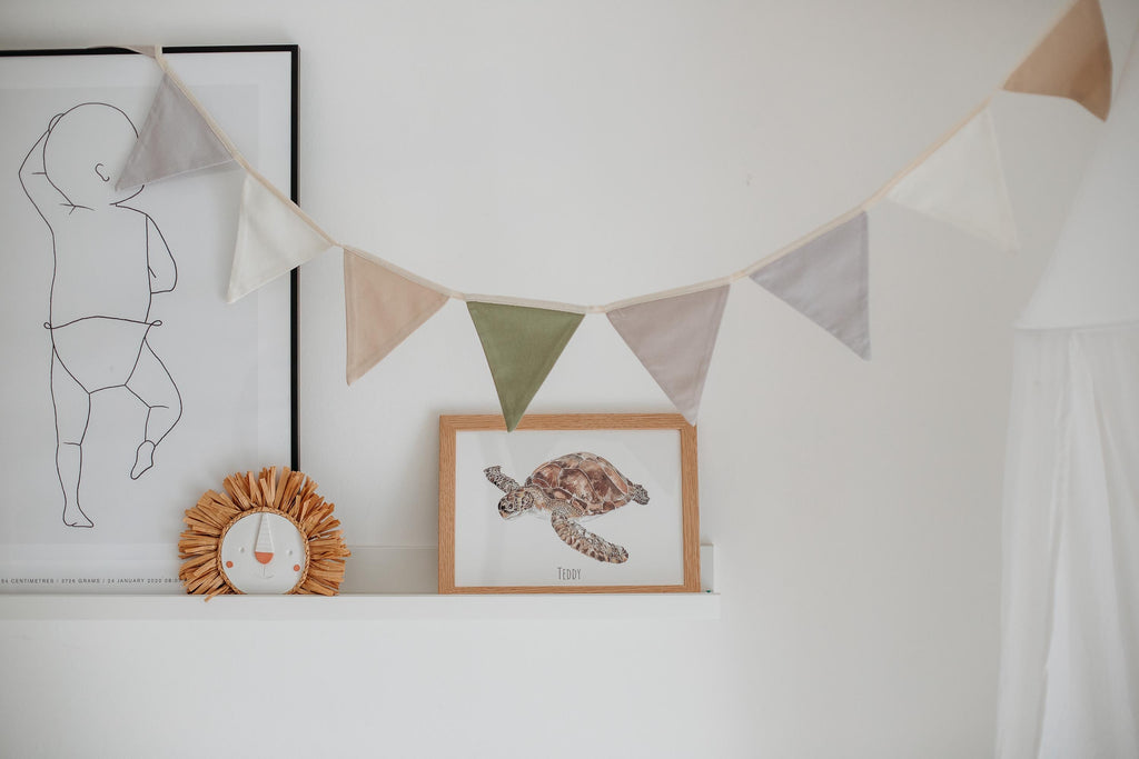 Turtle - Personalised Watercolour Fine Art Print - Miola