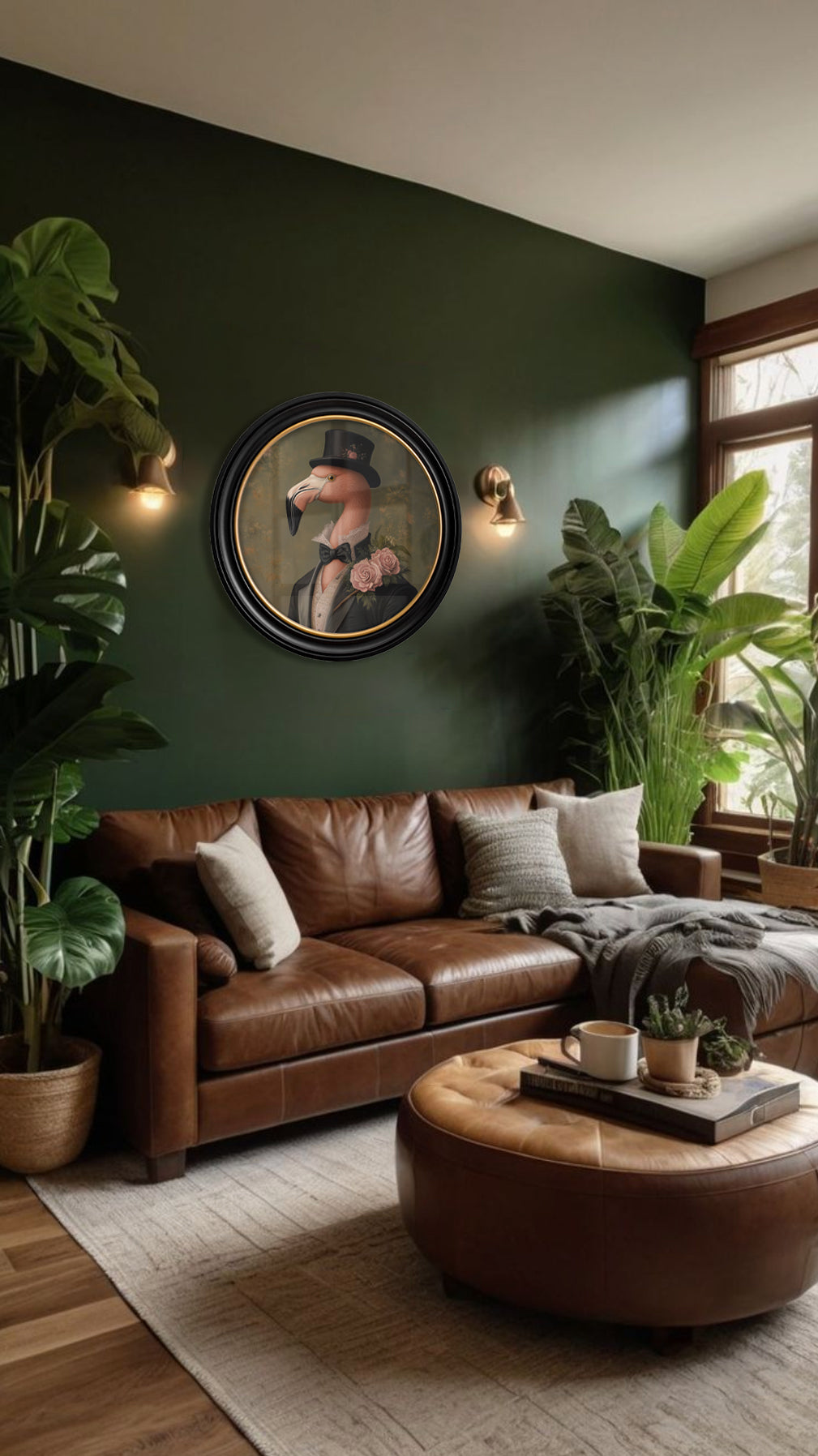 Baron Von Blush - Oxford round frame