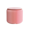 Pink Mini Accordion Stool - Miola