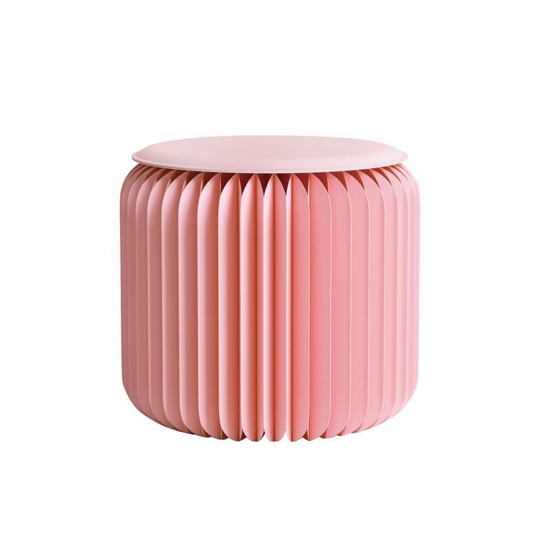 Pink Mini Accordion Stool - Miola