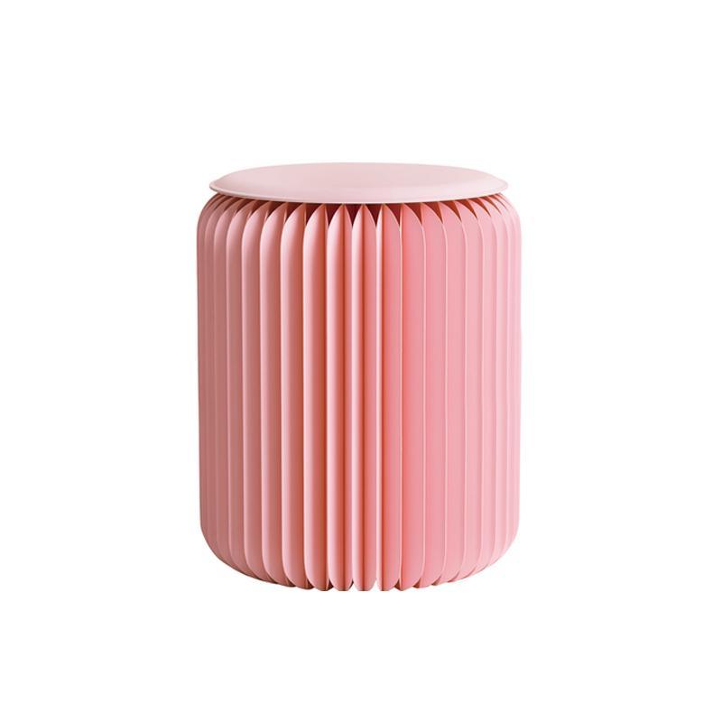 Pink Mini Accordion Stool - Miola