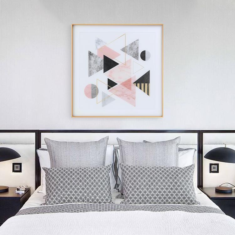 Future Framed Wall Art Print 70*70cm - Miola