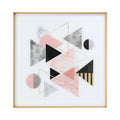 Future Framed Wall Art Print 70*70cm - Miola
