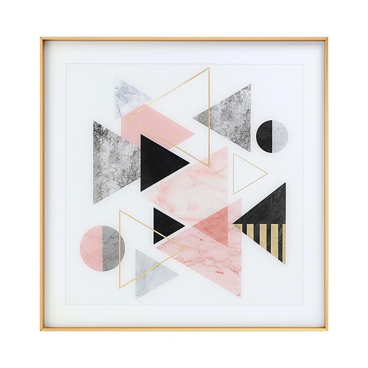 Future Framed Wall Art Print 70*70cm - Miola