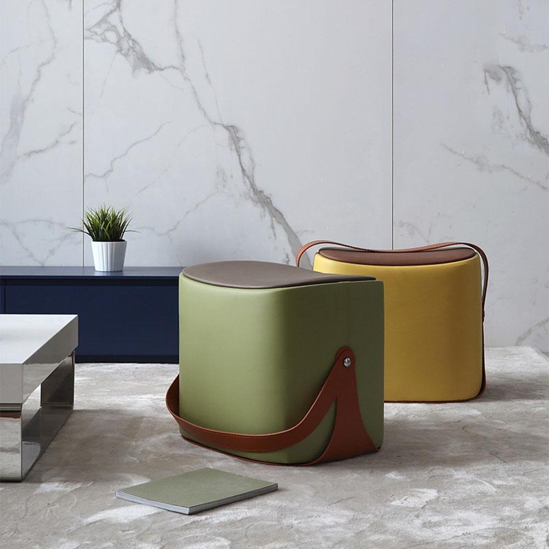 G120 Mini Saddle Footstool - Miola