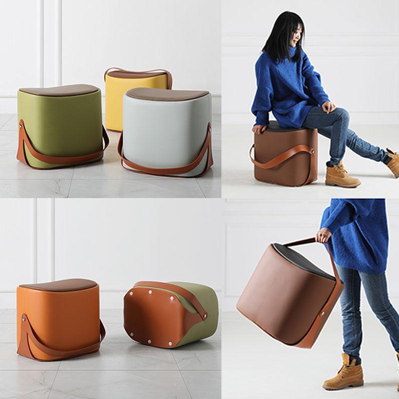 G120 Mini Saddle Footstool - Miola