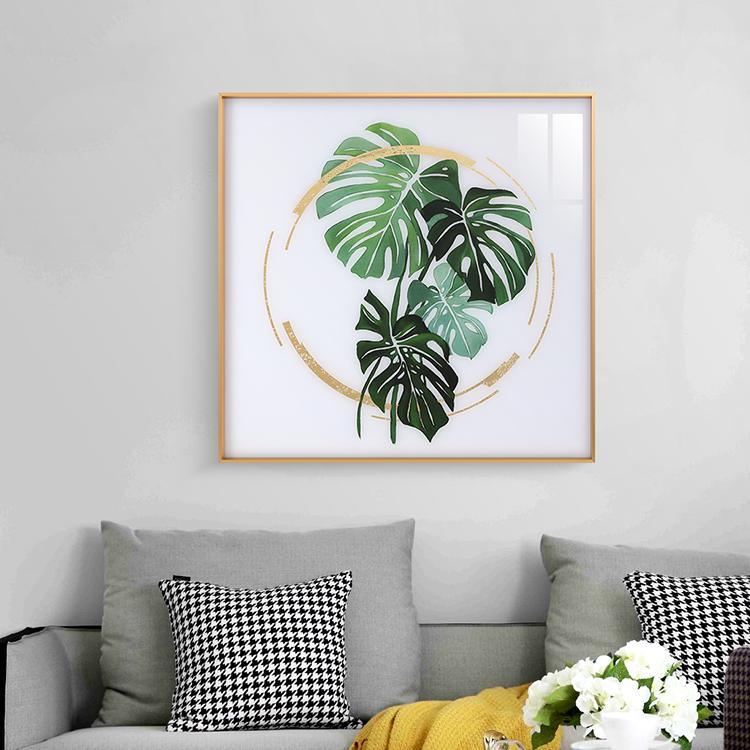 Garden Framed Wall Art Print 70*70cm - Miola