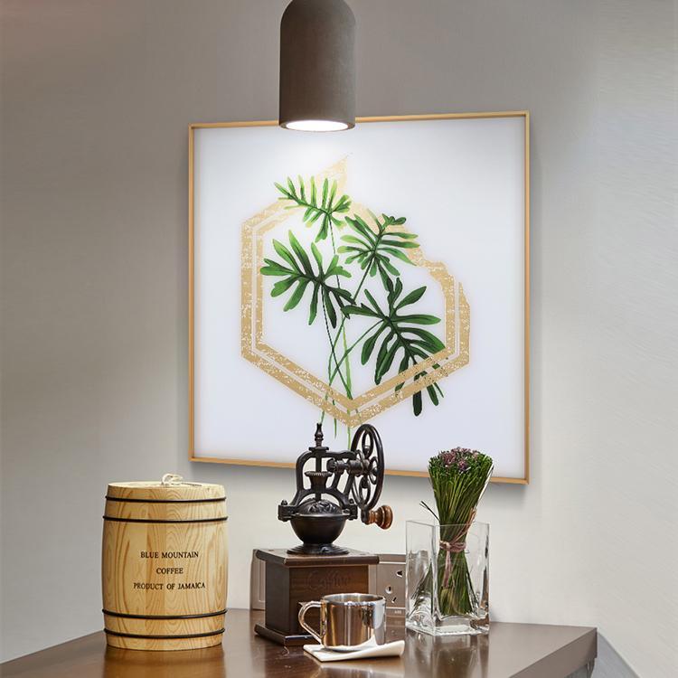 Garden Framed Wall Art Print 70*70cm - Miola