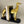 Load image into Gallery viewer, Gold &amp; Black Greyhound Decorative Bookends
