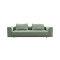 Goswell Two Seater, Three Seater Corner Sofa, Green - Miola
