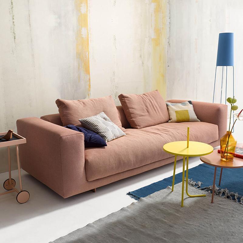 Goswell Two Seater, Three Seater Corner Sofa, Green - Miola