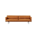 H81 Hamilton Two Seater / Three Seater Sofa, Italian Genuine Leather - Miola