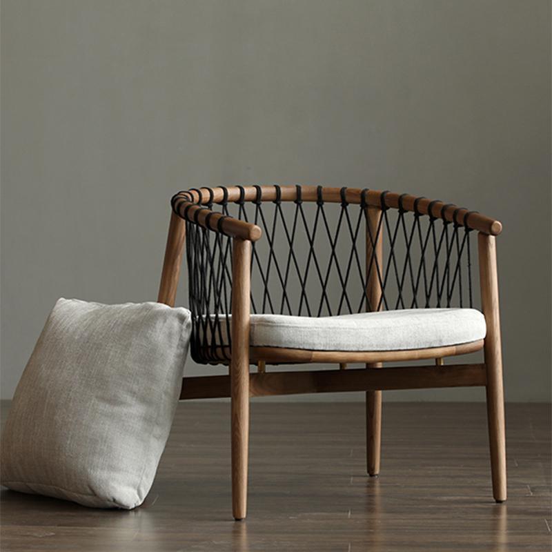 Hans Style AN81 Armchair, Walnut - Miola