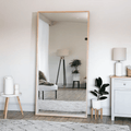 Natural Oak Rectangle Mirror - Miola