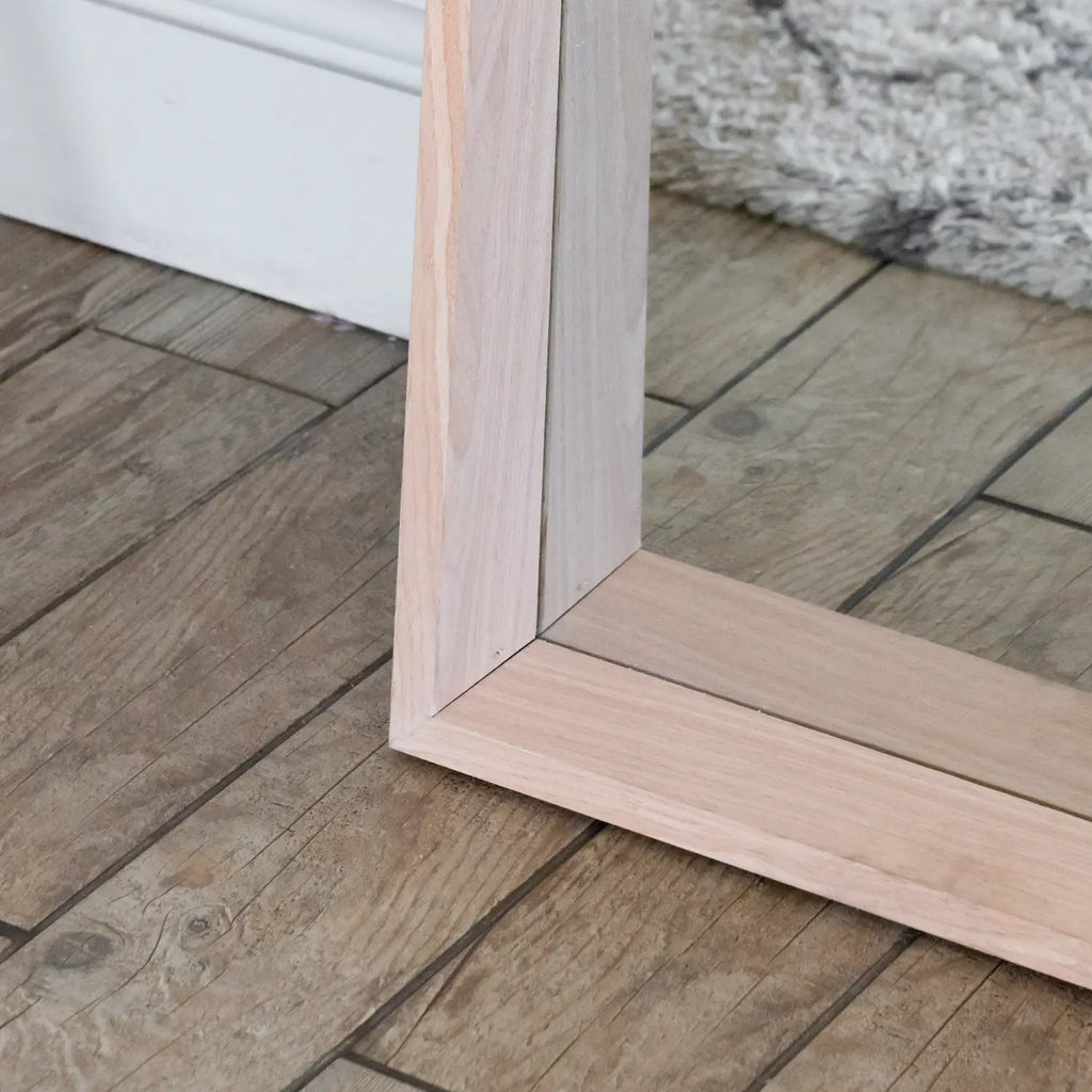 Natural Oak Rectangle Mirror