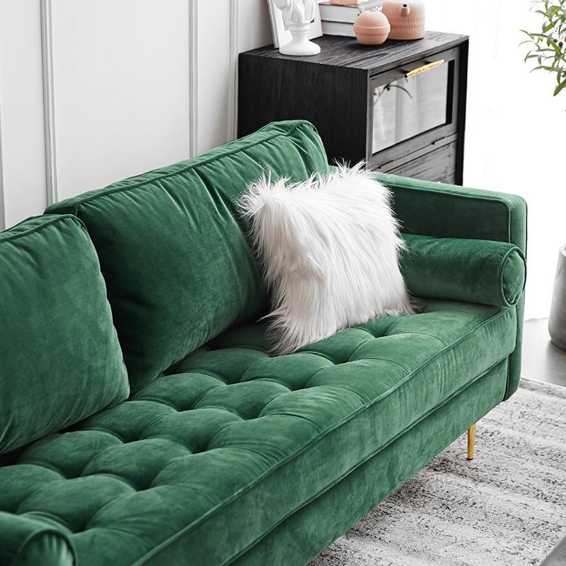 Hanoi Two Seater Sofa, Velvet - Miola