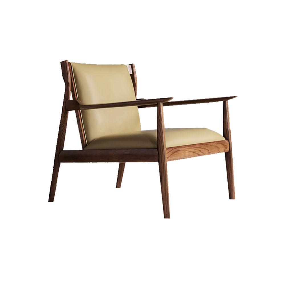 Hans CH65 Claude Easy Armchair, Solid Oak - Miola