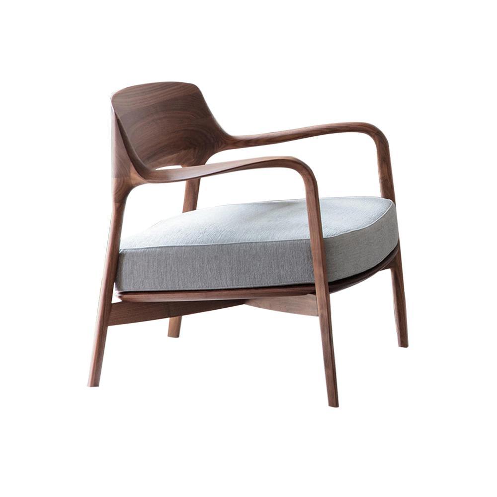 Hans Wegner Inspired Armchair, Dark Oak - Miola