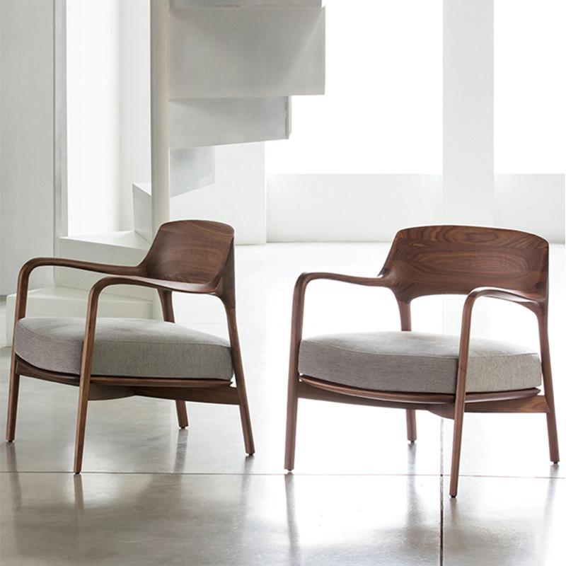 Hans Wegner Inspired Armchair, Dark Oak - Miola