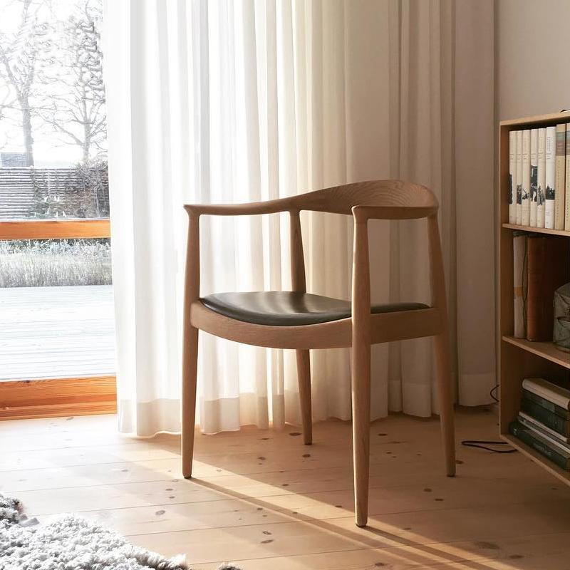 Classic Kennedy Style Dining Chair, Oak - Miola