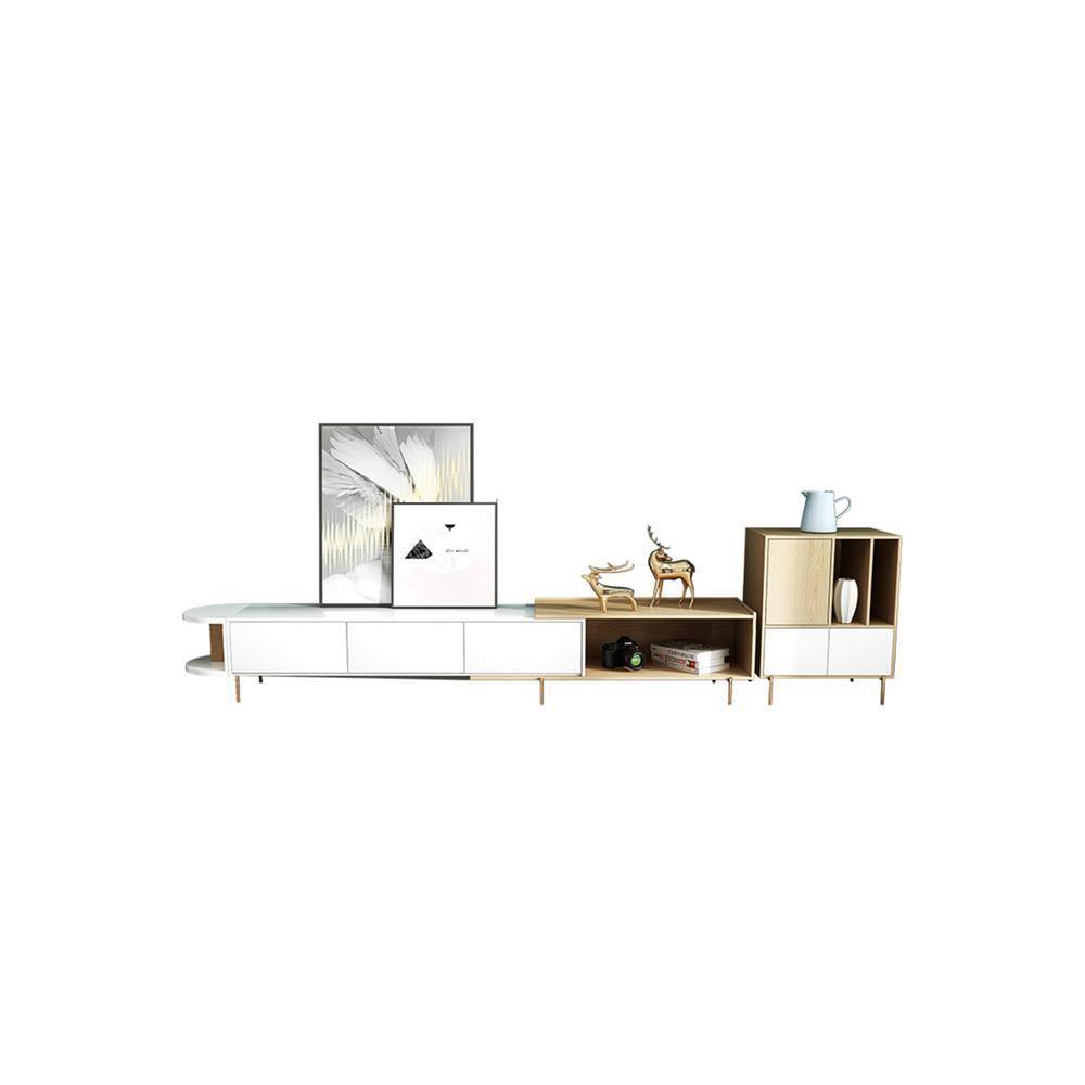Harper Nesting Coffee Table, Oak - Miola