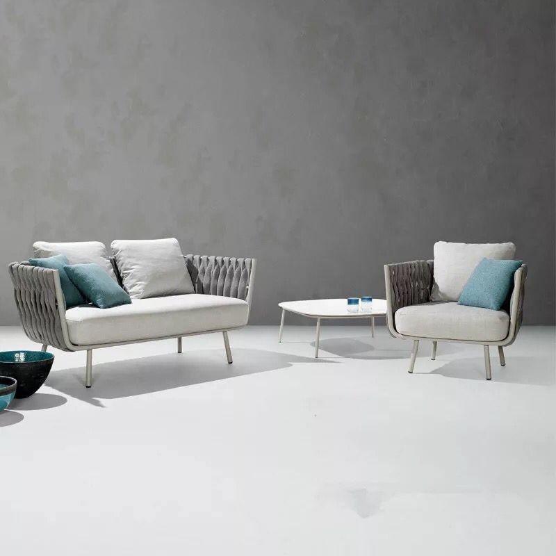 Vallee Rattan Dining Chair, Grey - Miola