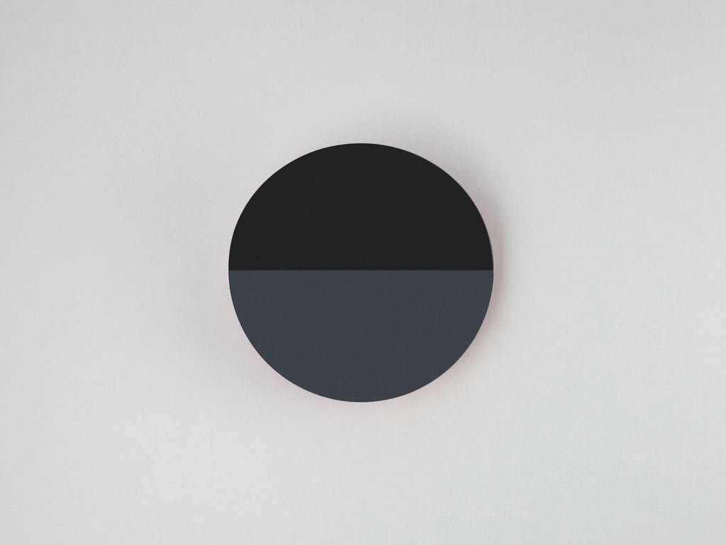 Charcoal Grey Diffuser Wall Light - Miola