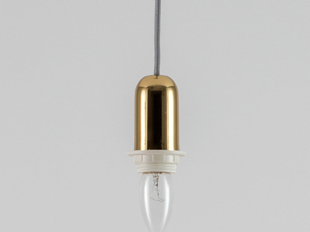 Brass Ceiling Pendant Fitting - Miola