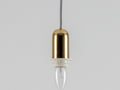 Brass Ceiling Pendant Fitting - Miola