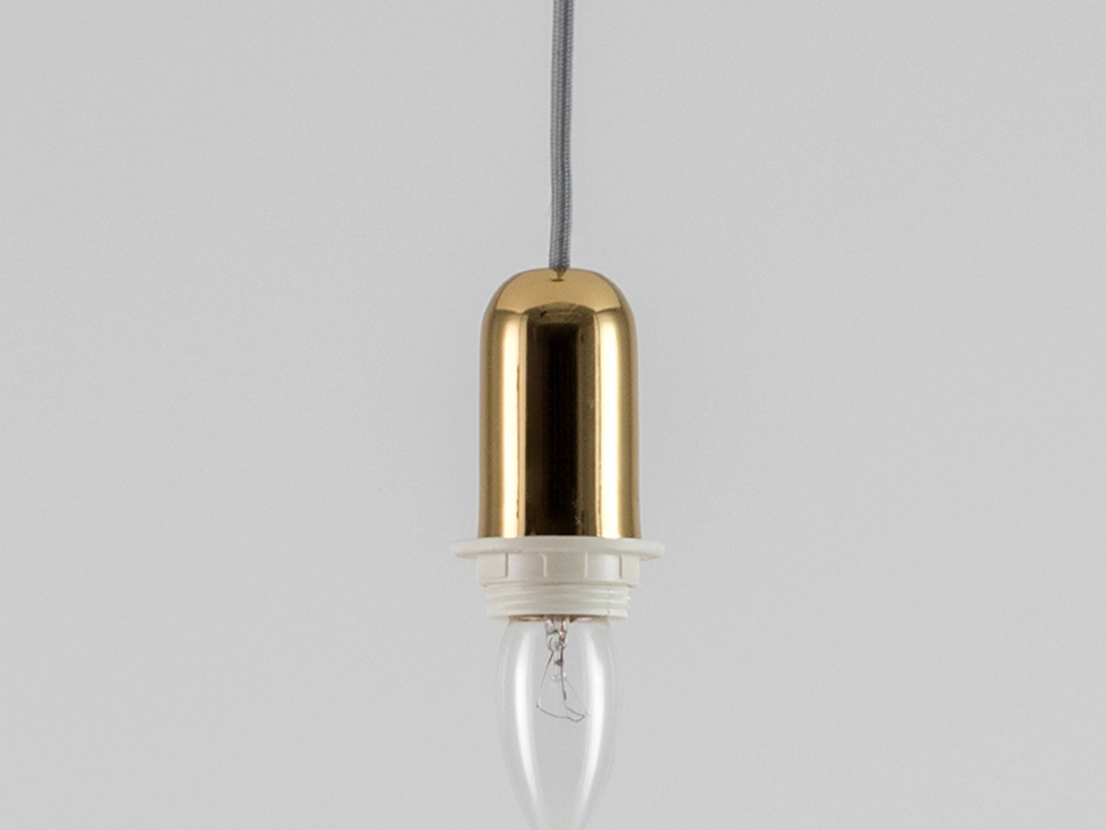 Brass Ceiling Pendant Fitting - Miola