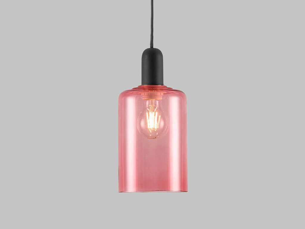 Charcoal grey ceiling pendant fitting