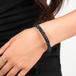 Load image into Gallery viewer, Sparkle Crystal Twist Open Cuff Bracelet
