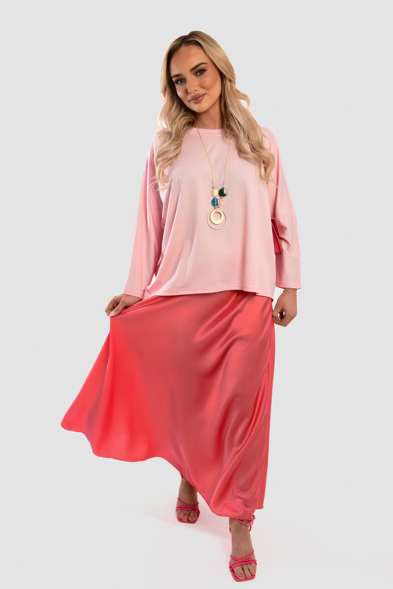 Casual Long Sleeve Loose Fit Top