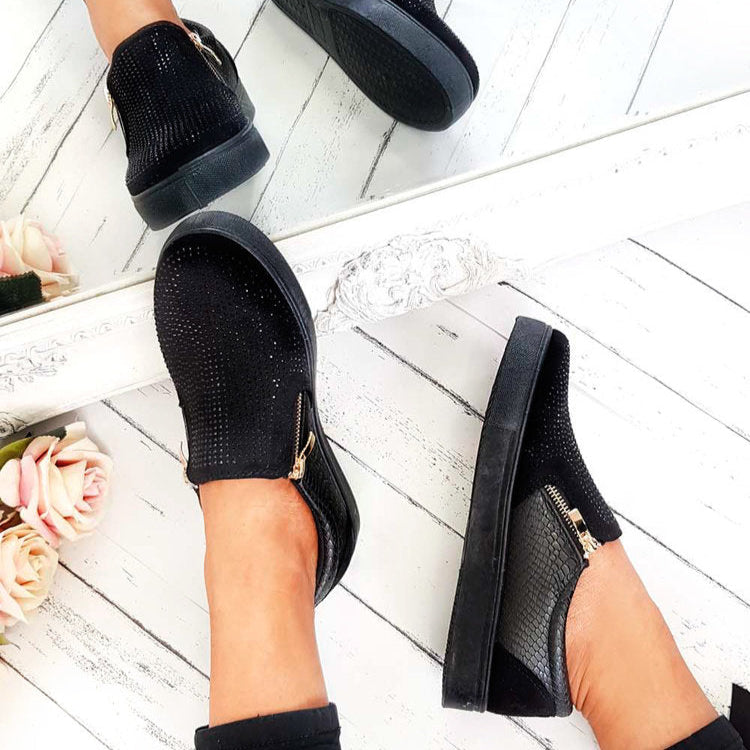 Slip On Embellished Trainers