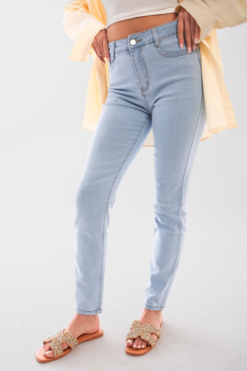 High Waisted Skinny Fit Jeans