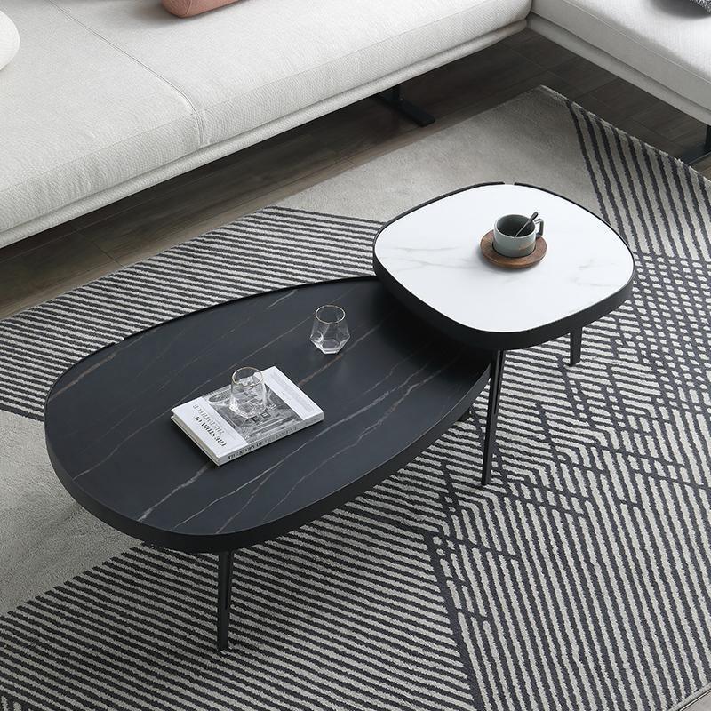 Inca Coffee Table Set, Sintered Stone - Miola