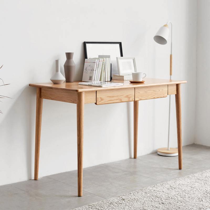 Isa Office Desk, Ash - Miola