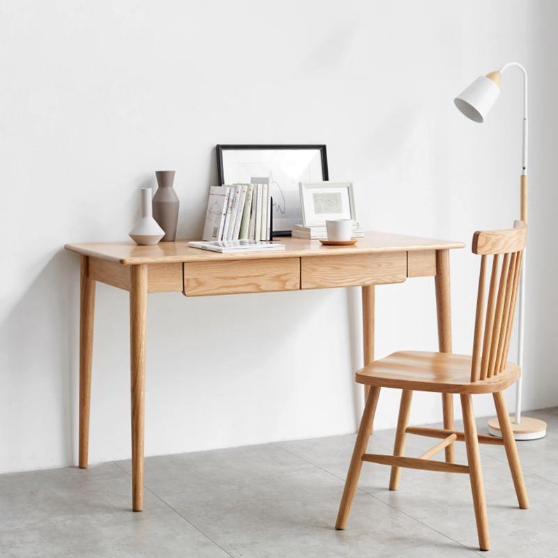 Isa Office Desk, Ash - Miola